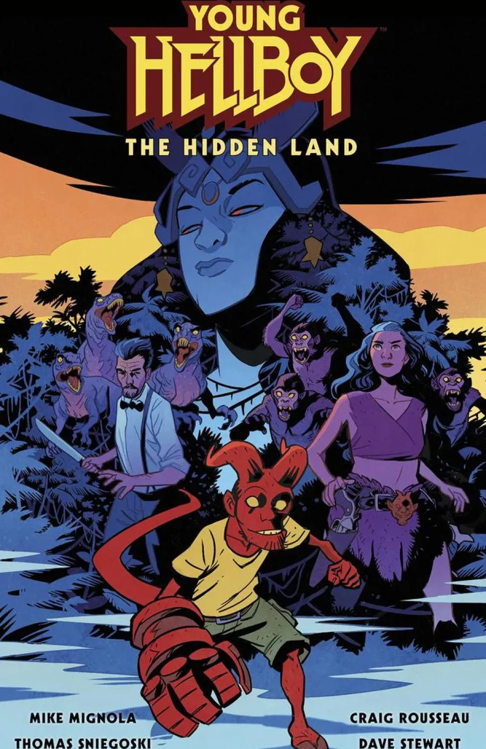 Hellboy - Young Hellboy: The Hidden Land Hardcover Book