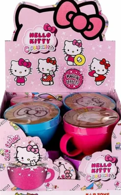 Hello Kitty - Cappuccino Cups Blind Box Squishy Foam Plush (Display of 8)