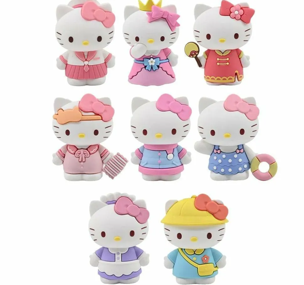Hello Kitty - Dress Up Diary Mini-Doll Blind Box Vinyl Figure (Display of 12)