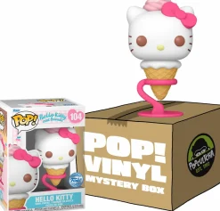 Hello Kitty & Friends - Hello Kitty as Ice Cream Cone Mystery Box (Includes Hello Kitty & 3 Exclusive Pop! Vinyl Figures)