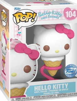 Hello Kitty & Friends - Hello Kitty as Ice Cream Cone Pop! Vinyl Figure (Popcultcha Exclusive)