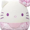 Hello Kitty - Hello Kitty with Purple Velvet Bow 50th Anniversary Squishmallows 8" Plush