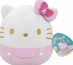 Hello Kitty - Hello Kitty with Pink Bow 50th Anniversary Squishmallows 8" Plush