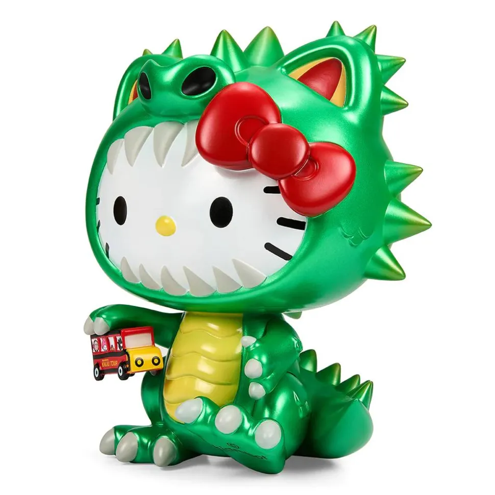 Hello Kitty - Hello Kitty Kaiju Cosplay Metallic Green Edition 8" Vinyl Figure