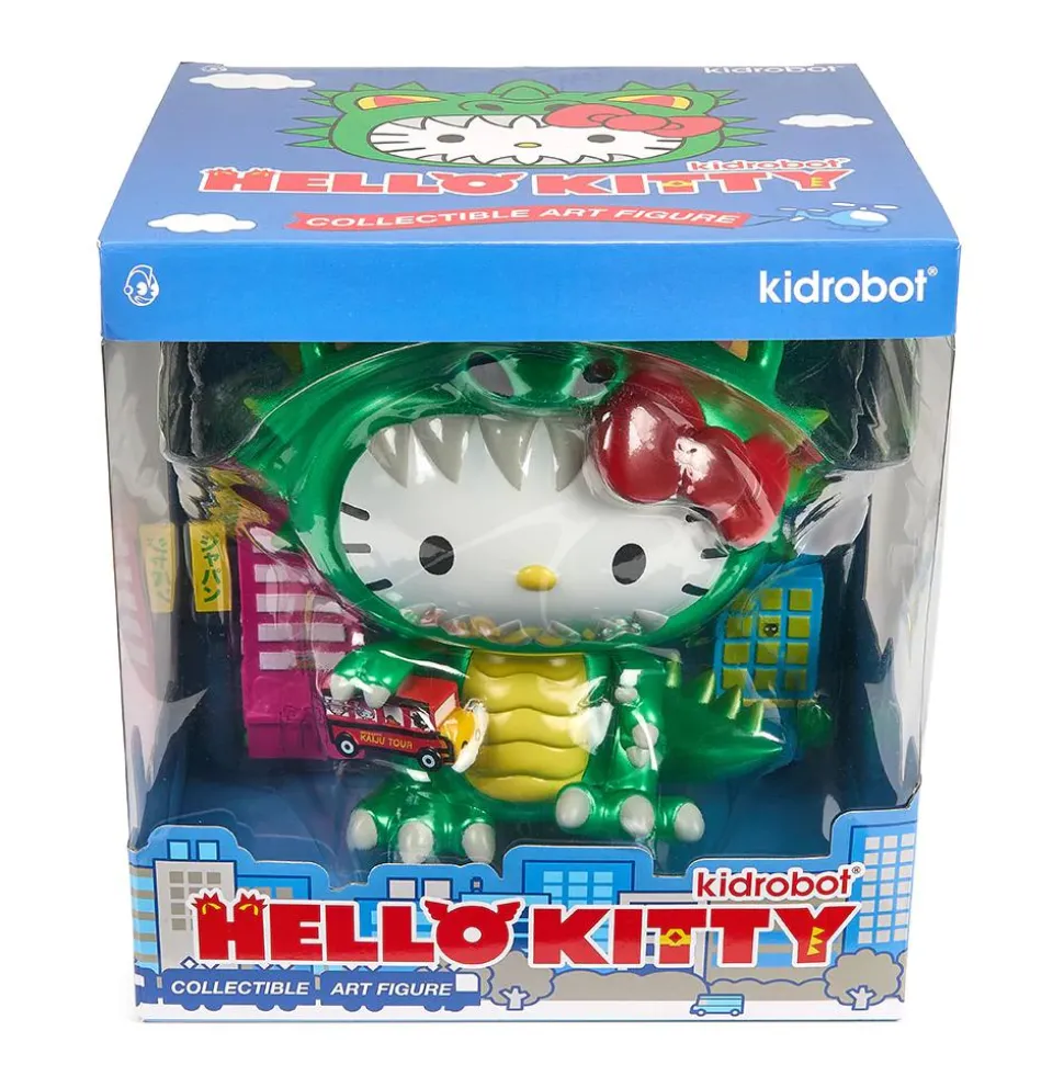 Hello Kitty - Hello Kitty Kaiju Cosplay Metallic Green Edition 8" Vinyl Figure