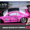 Hello Kitty - Nissan Skyline GT-R (BNR34) Elite 1/10th Scale R/C Remote Control Vehicle Replica