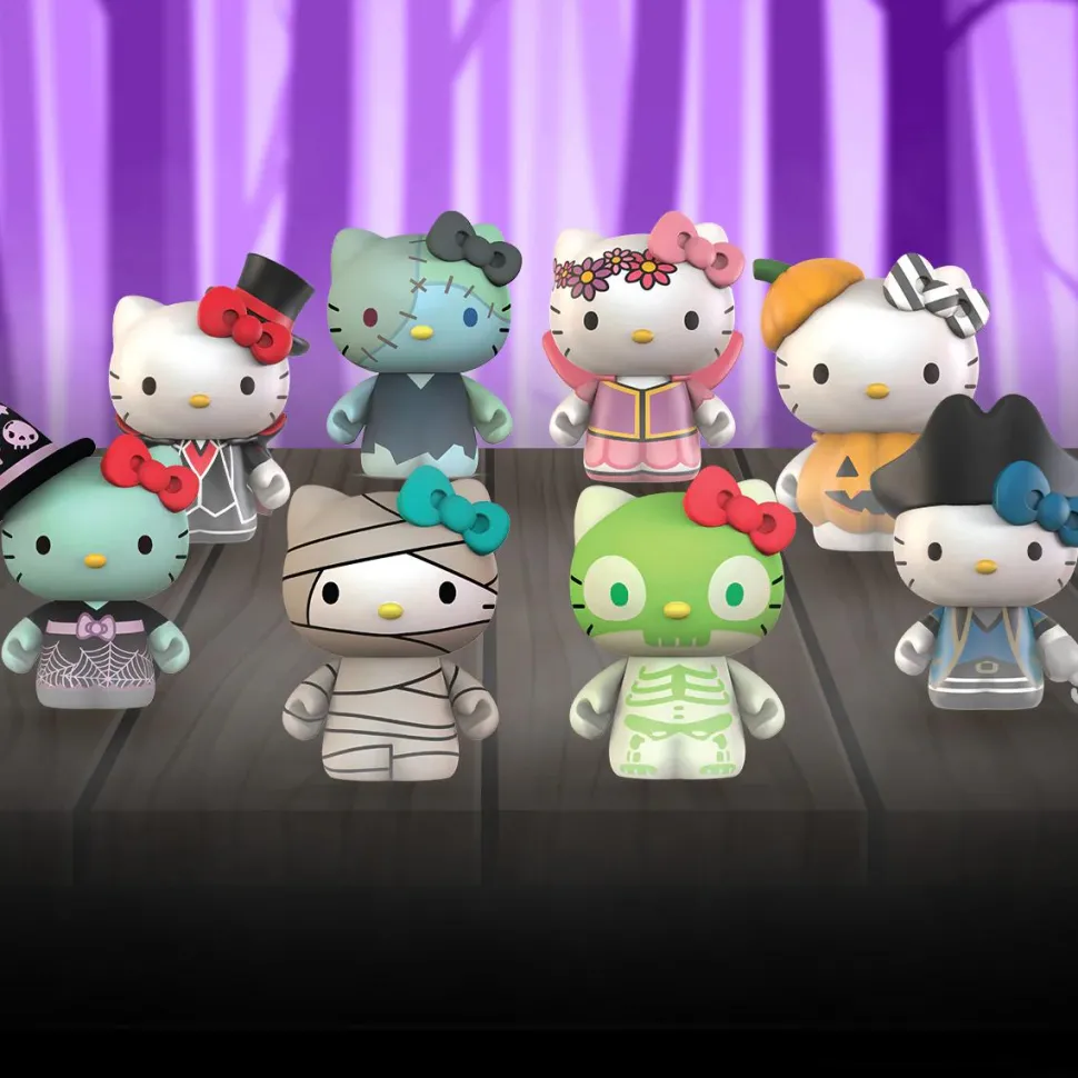 Hello Kitty - Pirate Captain Hello Kitty Halloween Mini Vinyl Figure