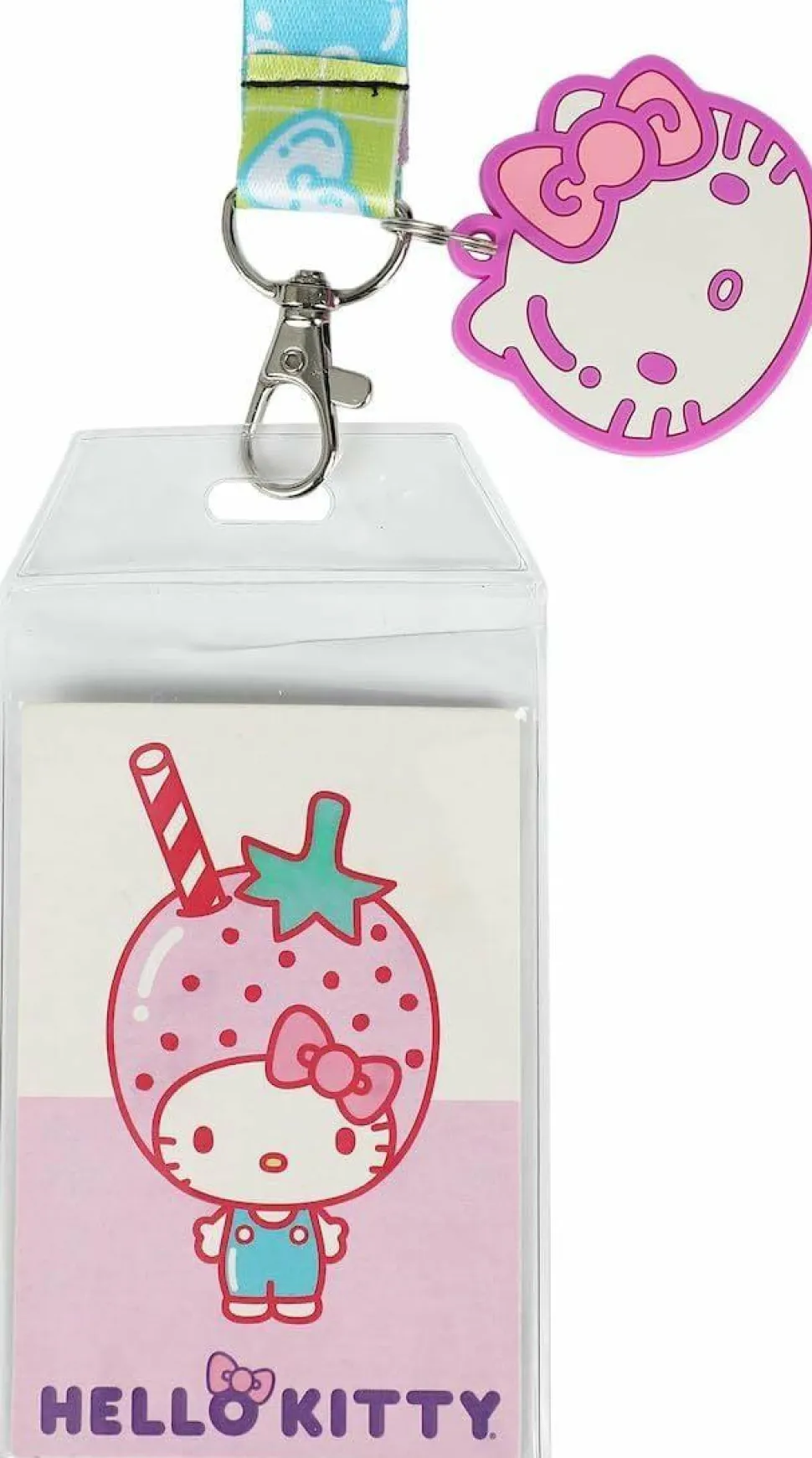 Hello Kitty - Strawberry Milk Lanyard