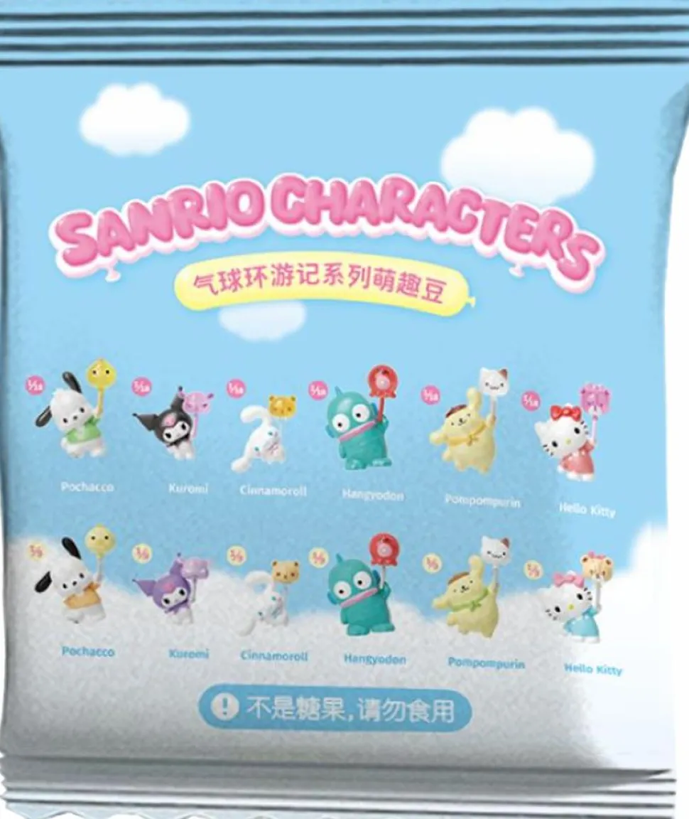 Hello Kitty and Friends - Sanrio Characters Balloon Adventure Series Moetch Bean Blind Bag Vinyl Figure (Single Unit)