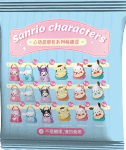 Hello Kitty and Friends - Sanrio Characters Eye-Catching Bag Series Moetch Bean Blind Bag Vinyl Figure (Display of 18)