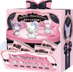 Hello Kitty and Friends - Sanrio Characters Sweet Lace Girl Series Moetch Bean Blind Bag Vinyl Figure (Display of 18)