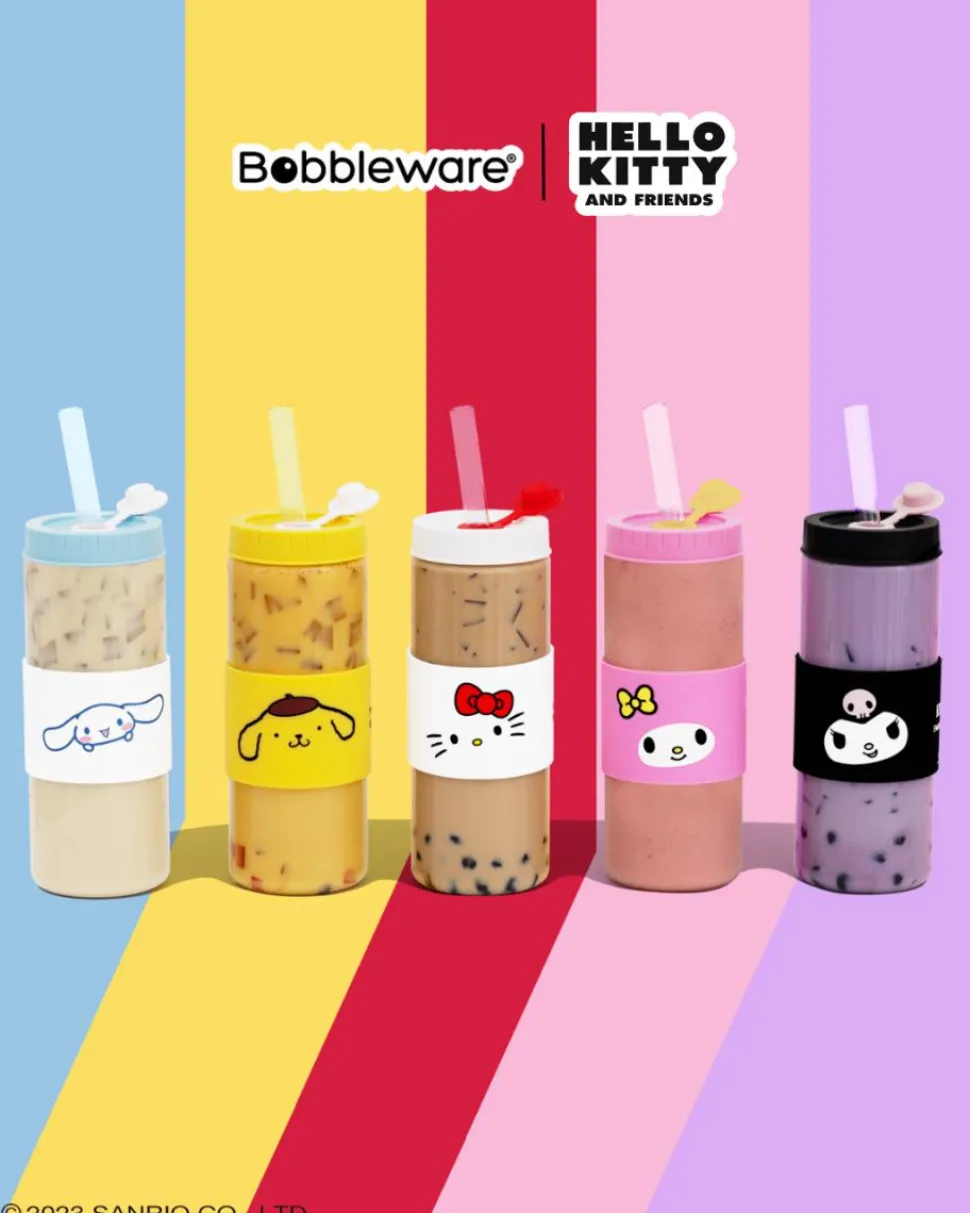 Hello Kitty and Friends - My Melody Bobbleware 500ml Borosilicate Glass Reusable Tumbler