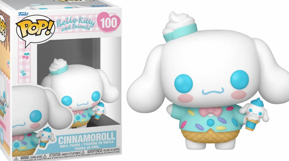 Hello Kitty and Friends - Cinnamoroll with Ice Cream Pop! Vinyl Figure