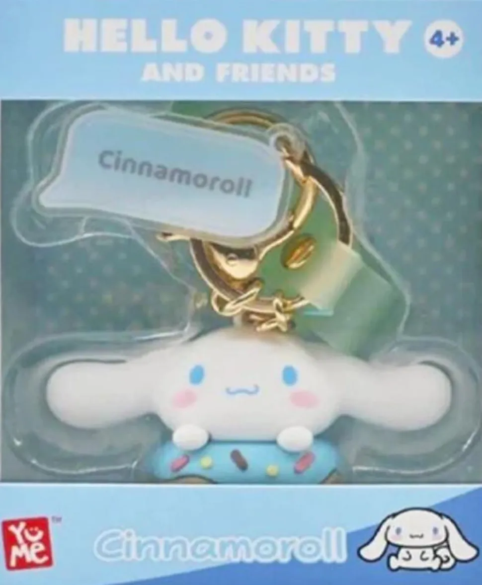 Hello Kitty and Friends - Cinnamoroll Donut Series Boxed Keychain with Hand Strap