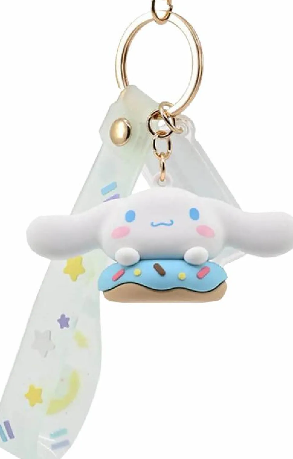 Hello Kitty and Friends - Cinnamoroll Donut Series Boxed Keychain with Hand Strap