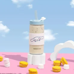 Hello Kitty and Friends - Cinnamoroll Bobbleware 700ml Borosilicate Glass Reusable Tumbler