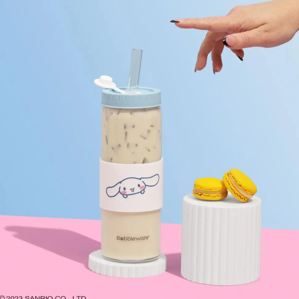 Hello Kitty and Friends - Cinnamoroll Bobbleware 700ml Borosilicate Glass Reusable Tumbler