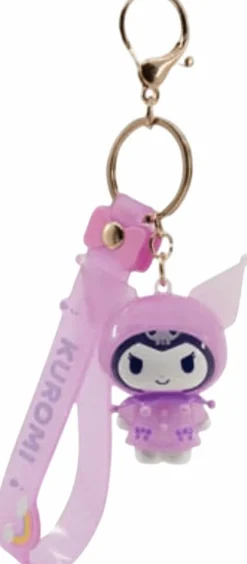 Hello Kitty and Friends - Kuromi Raincoat Series Boxed Keychain with Hand Strap