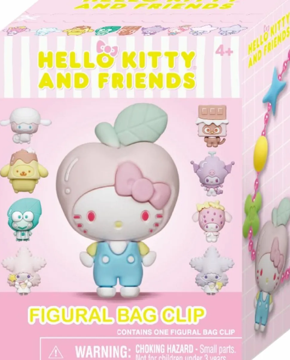 Hello Kitty and Friends - Bubble Tea Series 3D Figural Bag Clip Blind Box (Single Unit)