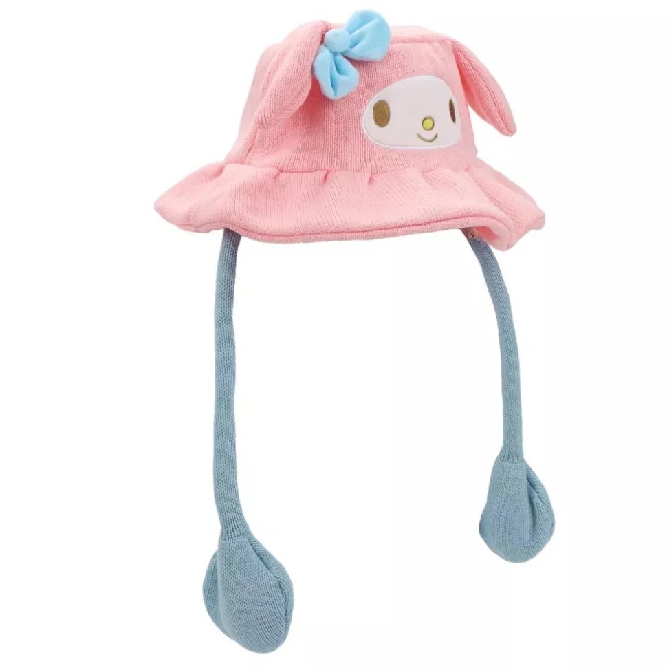 Hello Kitty and Friends - My Melody Cosplay Moveable Ears Bucket Hat (One Size Fits Most)