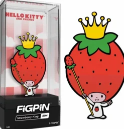 Hello Kitty and Friends - Strawberry King FigPin Enamel Pin