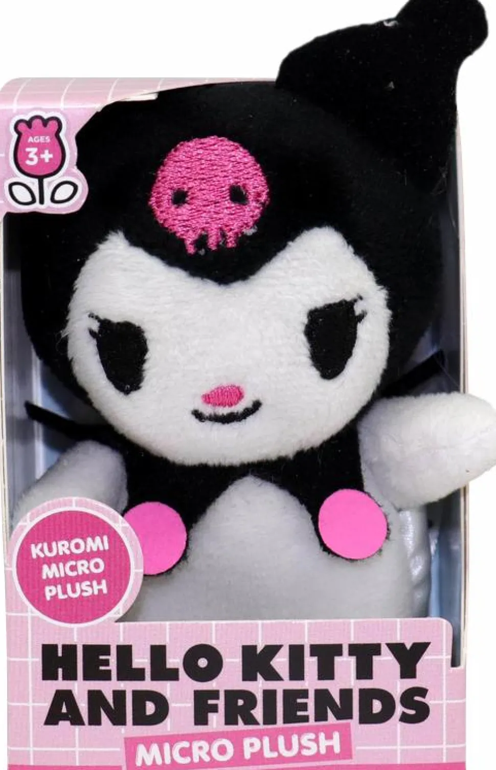 Hello Kitty and Friends - Kuromi Micro 3" Plush