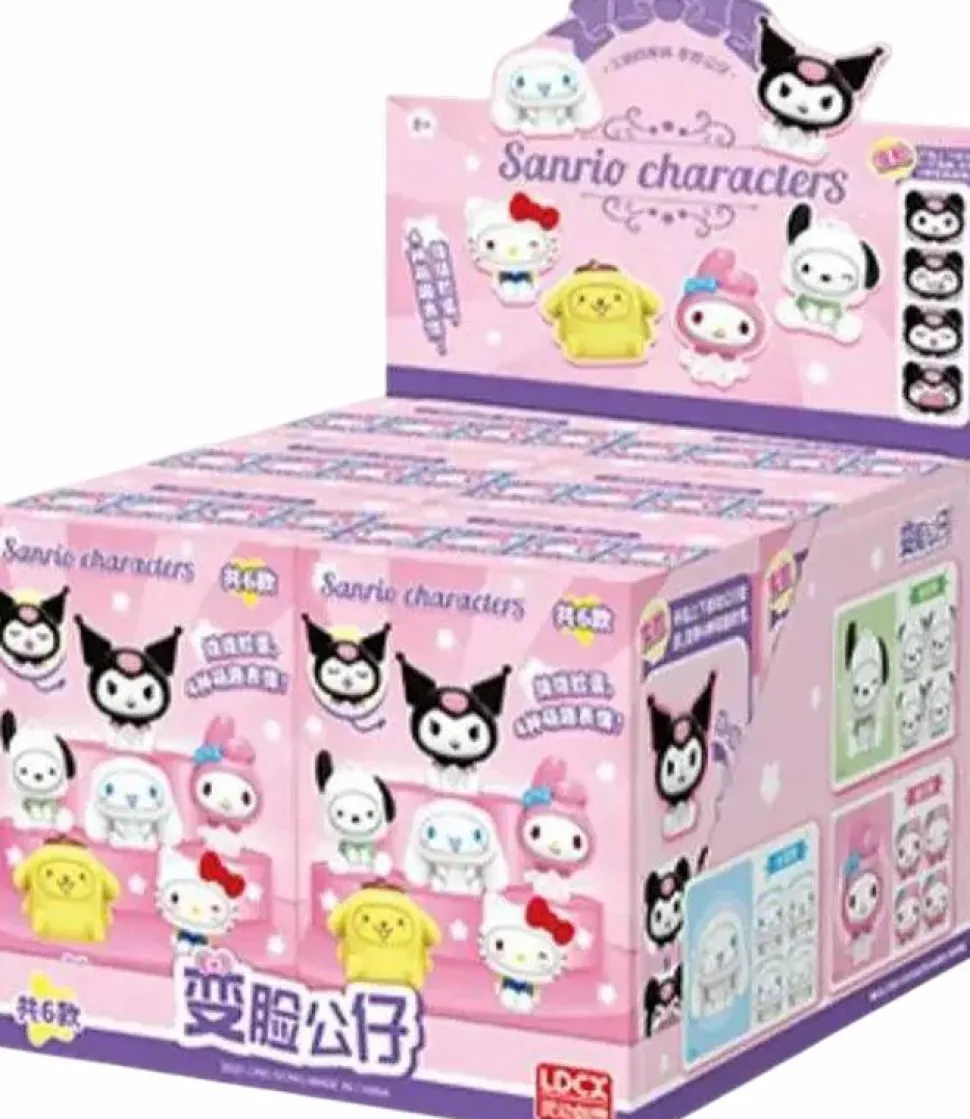 Hello Kitty and Friends - Sanrio Characters Face Off Figures Blind Box Vinyl Figure (Display of 6)