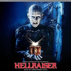 Hellraiser (1987) - Original Motion Picture Soundtrack by Christopher Young 30th Anniversary Edition LP Vinyl Record (Red/Black Bloodshed Coloured Vinyl)
