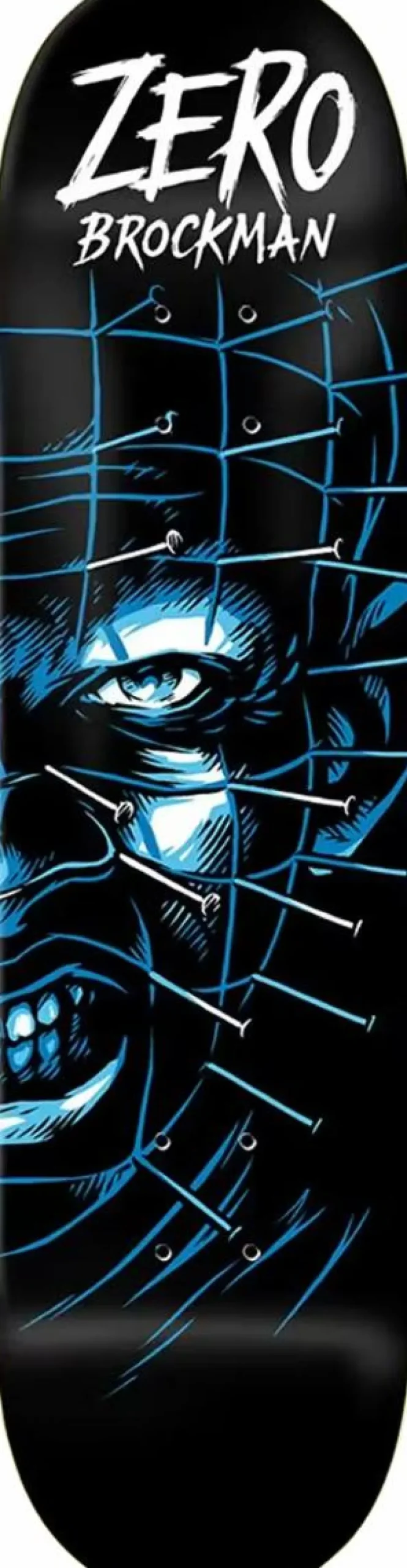 Hellraiser - Hellraiser x Zero Fright Night James Brockman Glow in the Dark 8.25" Skateboard Deck (Deck Only)