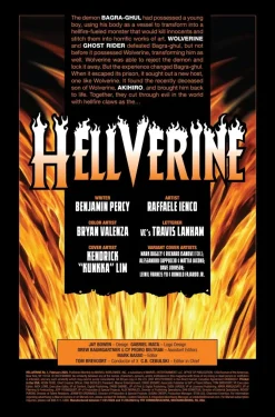 Hellverine (2025) - Issue #1 Single Issue Paperback Comic Book (1:25 Incentive Leinil Yu Variant Cover)