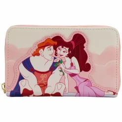 Hercules (1997) - Hercules & Megara 25th Anniversary 4” Faux Leather Zip-Around Wallet