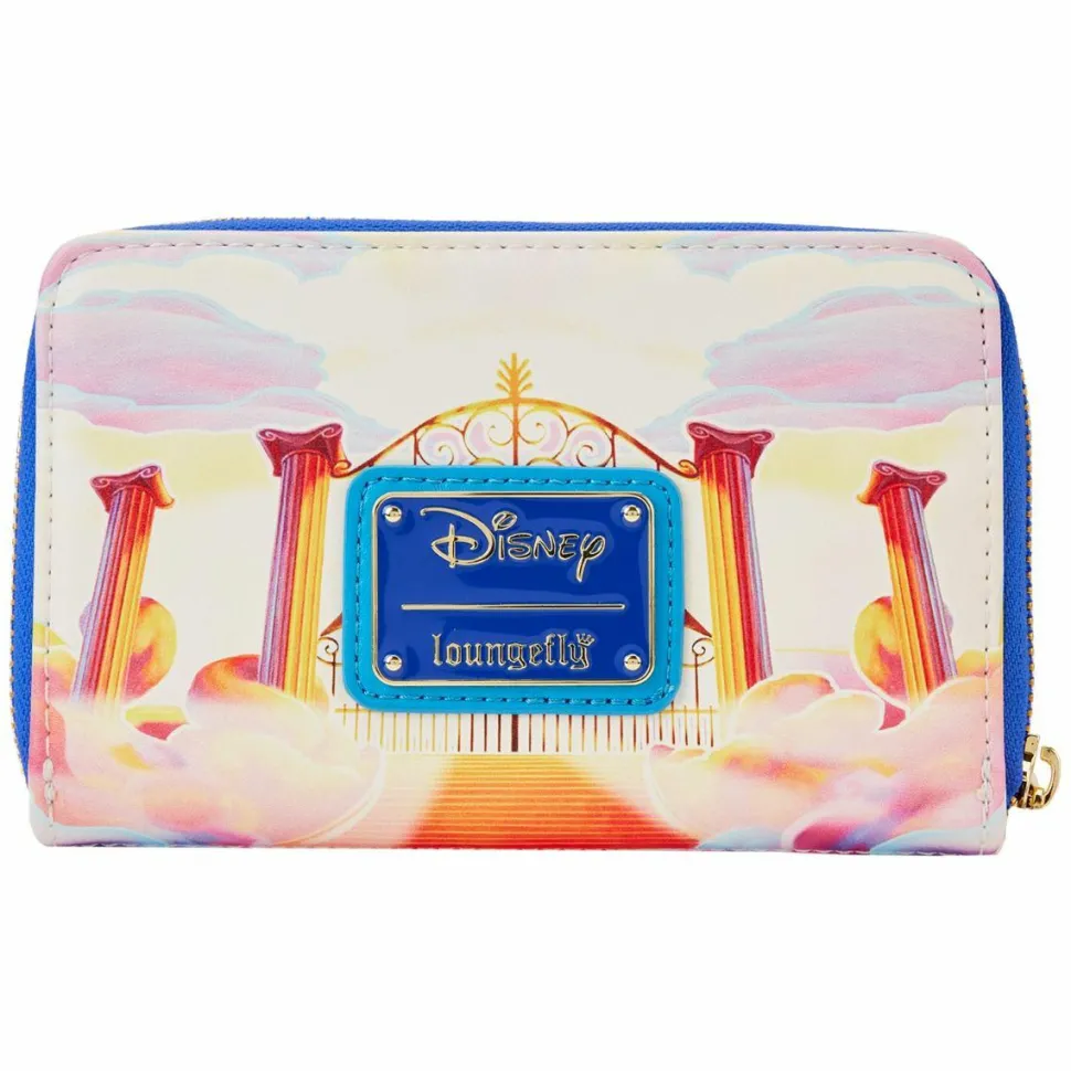 Hercules (1997) - Mount Olympus Golden Gates 4” Faux Leather Zip-Around Wallet