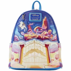 Hercules (1997) - Mount Olympus Golden Gates 10” Faux Leather Mini Backpack