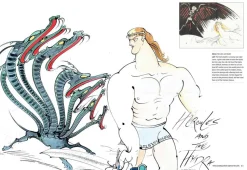 Hercules (1997) - The Art of Gerald Scarfe Hardcover Book