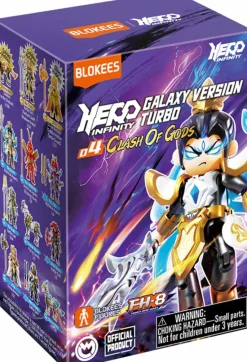 Hero Infinity - Galaxy Version Turbo 04 Clash of Gods Blind Box Articulated Model Kit (Display of 9)