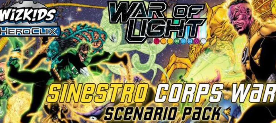 Heroclix - DC Comics - War of Light Sinestro Corps War Scenario Pack