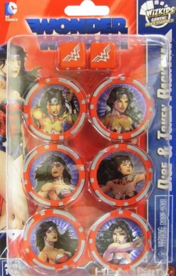 Heroclix - DC Wonder Woman Dice & Token Pack