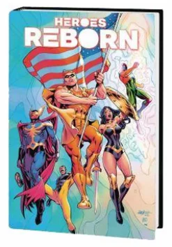 Heroes Reborn: America's Mighties Heroes by Jason Aaron Omnibus Hardcover Book (DM Variant Cover)