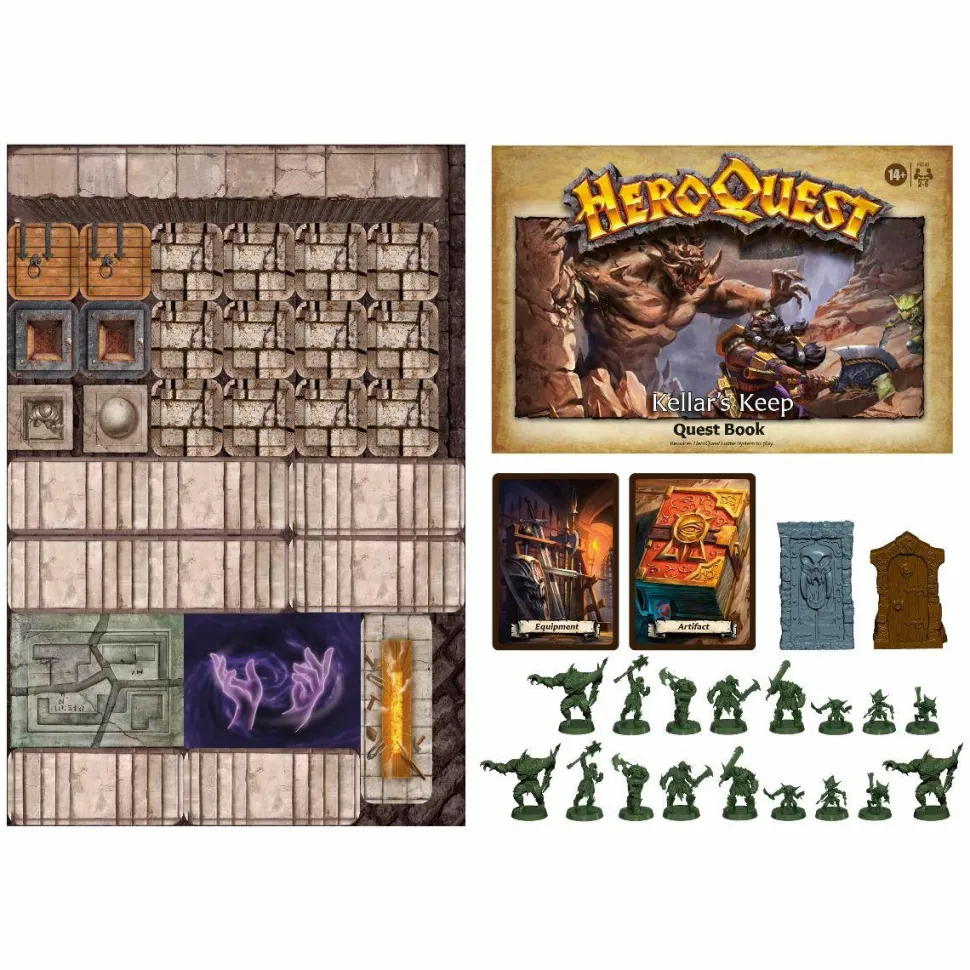 HeroQuest - Kellar’s Keep Quest Board Game Expansion Pack