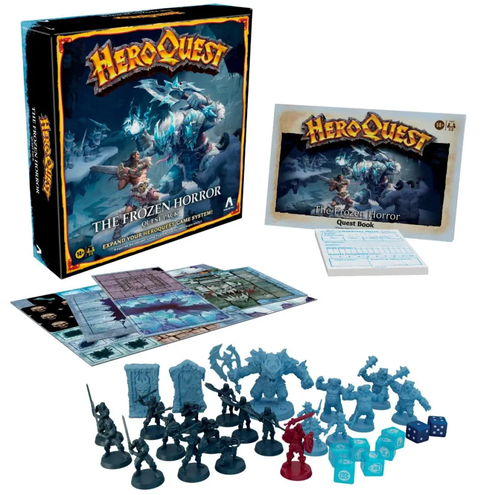 HeroQuest - The Frozen Horror Quest Board Game Expansion Pack