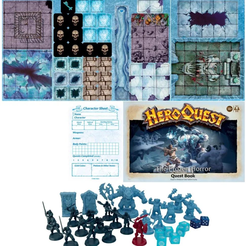 HeroQuest - The Frozen Horror Quest Board Game Expansion Pack