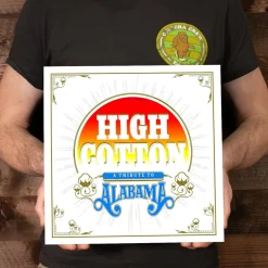High Cotton: A Tribute To Alabama By Various Artists 2xLP Vinyl Record (Blue Coloured Vinyl)