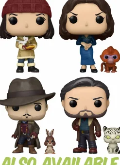 His Dark Materials - Lyra Belacqua with Pan Pop! Vinyl Figure
