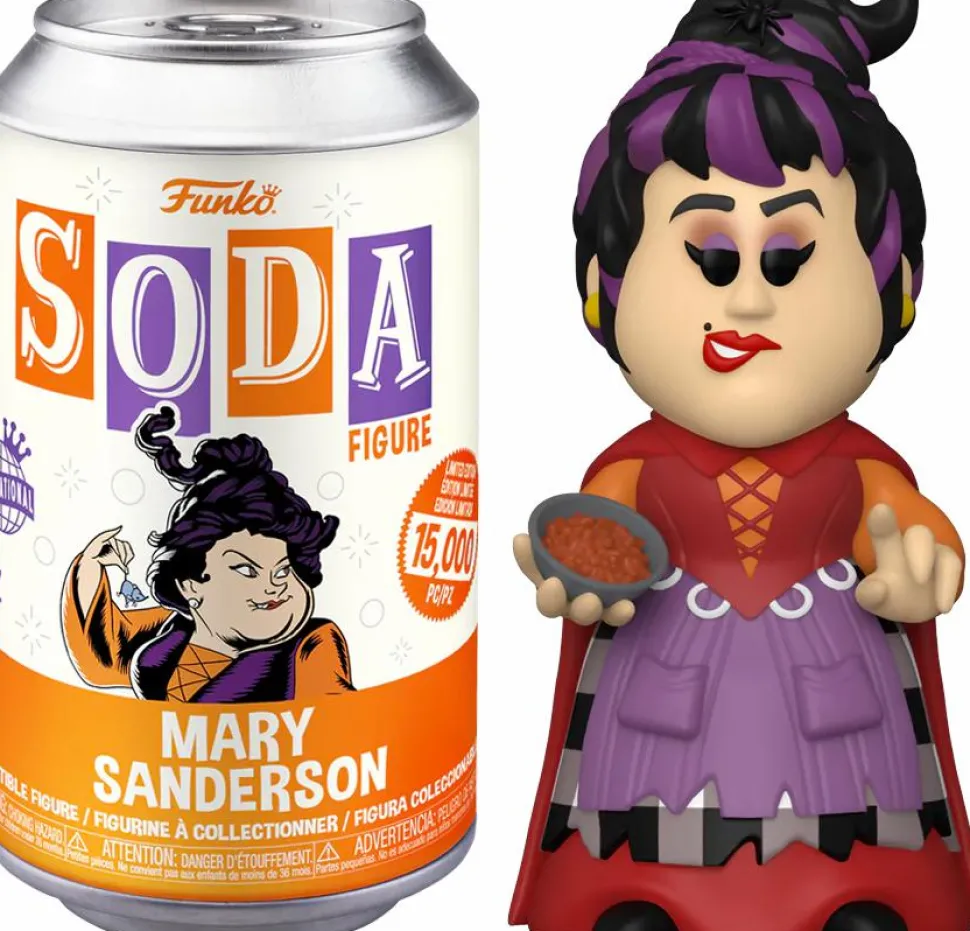 Hocus Pocus (1993) - The Sanderson Sisters SODA Vinyl Figure in Collector Can Bundle (Set of 3) (International Edition)