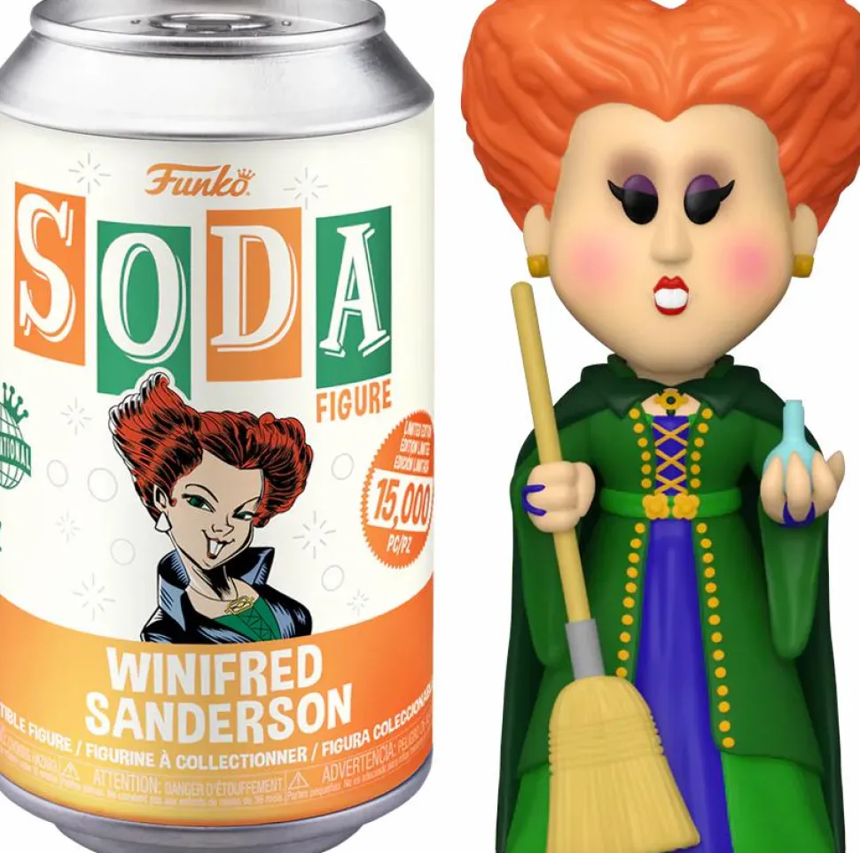Hocus Pocus (1993) - The Sanderson Sisters SODA Vinyl Figure in Collector Can Bundle (Set of 3) (International Edition)
