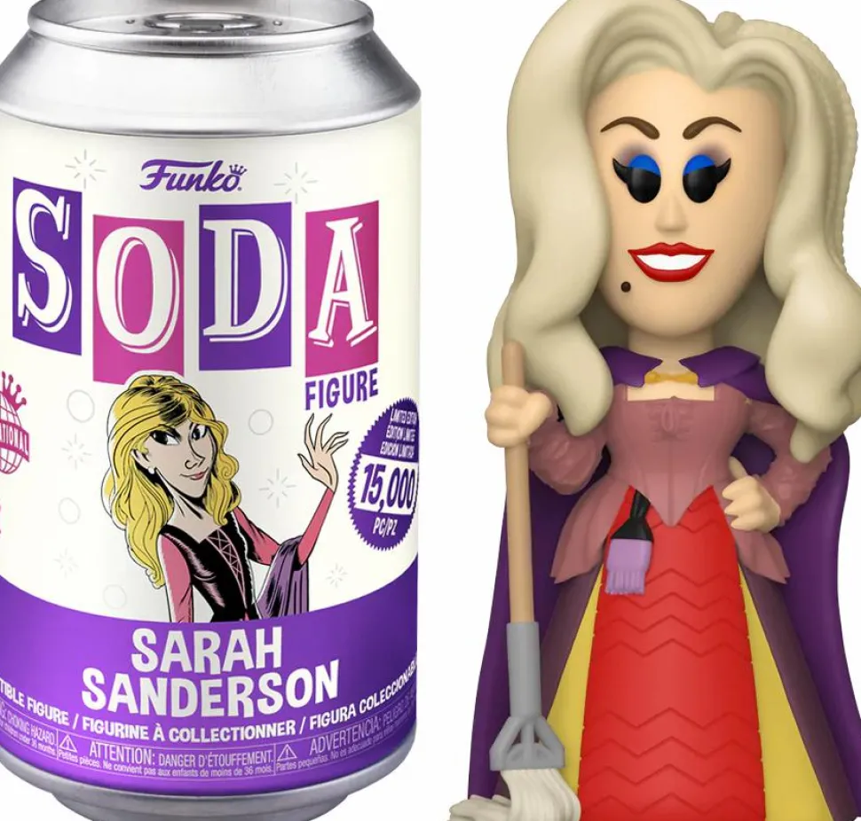 Hocus Pocus (1993) - The Sanderson Sisters SODA Vinyl Figure in Collector Can Bundle (Set of 3) (International Edition)