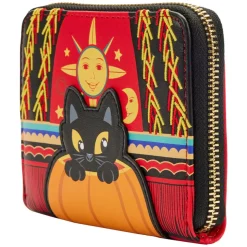 Hocus Pocus - Dani Binx 4” Faux Leather Zip-Around Wallet