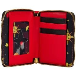 Hocus Pocus - Dani Binx 4” Faux Leather Zip-Around Wallet