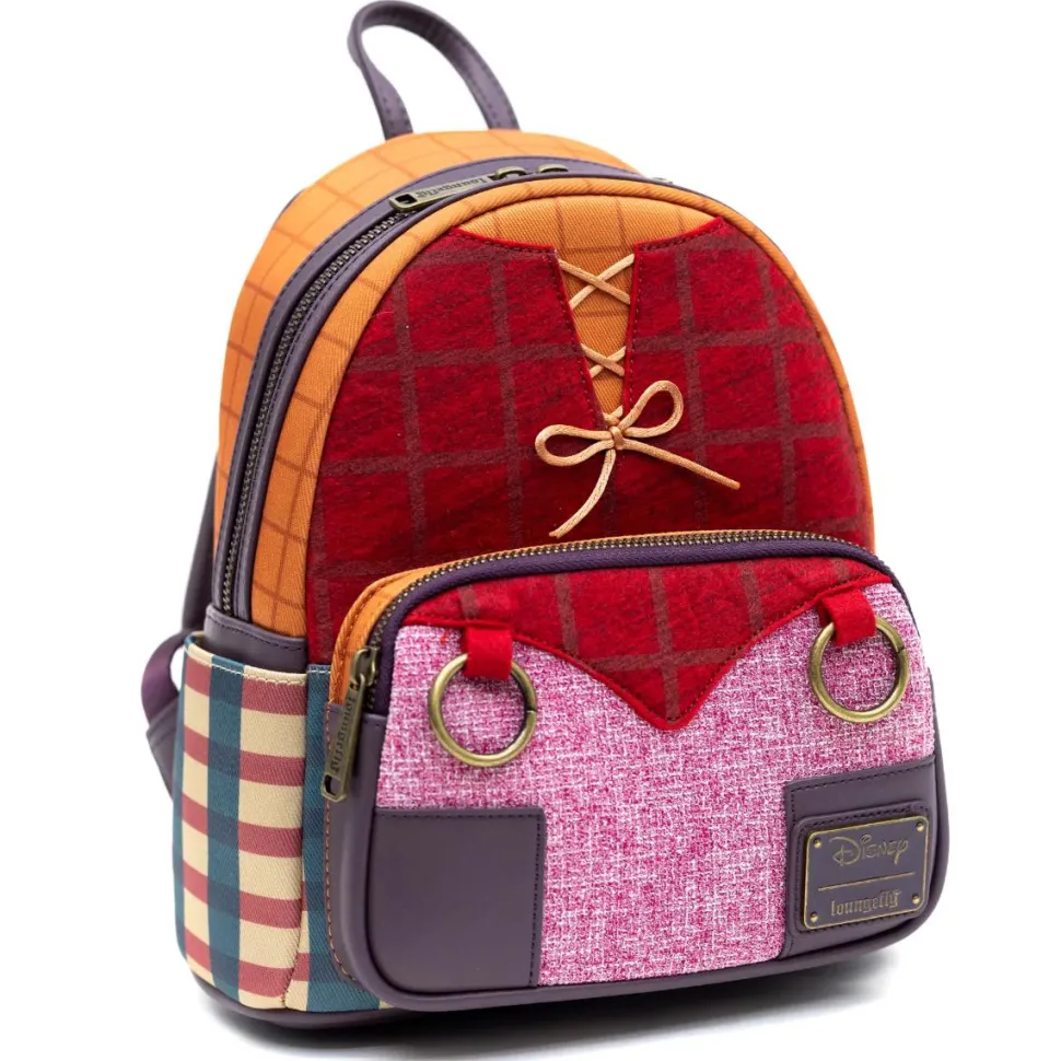 Hocus Pocus - Mary Sanderson Cosplay 10” Faux Leather Mini Backpack