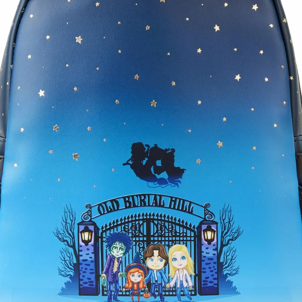 Hocus Pocus - Poster Glow in the Dark 10" Faux Leather Mini Backpack